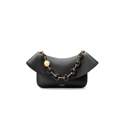 LOEWE MEDIUM OLA BAG IN SMOOTH CALFSKIN AP22P22X07 (26*18*13cm)